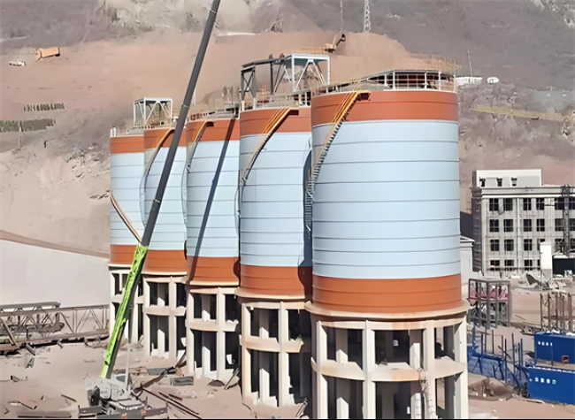 平山高架钢板仓